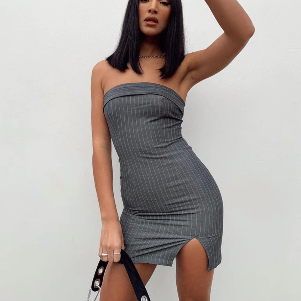 PLT strapless dress